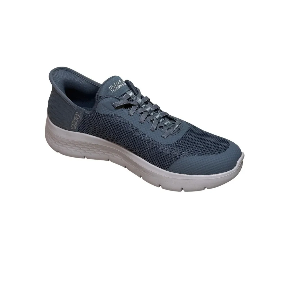 Skechers GOwalk Slip Ins Men's Blue Mesh Sneakers Athletic Shoes Size 9‎